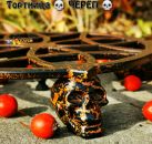 Тортовница череп